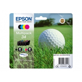 Cartucho Epson 34 Multipack Workforce PRO WF-3720