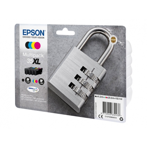 Cartucho Epson 35XL Multipack WF-4720DWF WF-7425DWF WF-7430DTWF WF-4740DTWF
