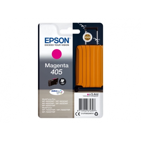 Cartucho Epson 405 Magenta WF-3820 WF-3825 WF-4820 WF-4825 WF-4830