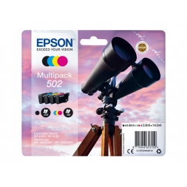 Cartucho Epson 502 Multipack Expression Home XP-5100 / XP-5105 / Workforce WF-2860 / WF-2865