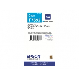 Cartucho Epson 79XXL Cyan WF-4630DWF WF-4640DTWF WF-5110DW WF-5190DW WF-5620DWF