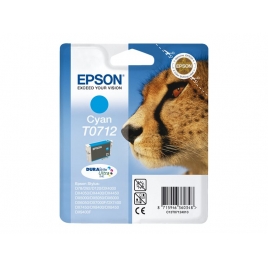 Cartucho Epson T0712 Cyan Stylus D78/D92/D120/Dx4000/Dx5000/Dx6000/Dx7400/Sx105/Bx300f