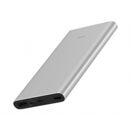 Bateria Externa Universal Xiaomi mi Power Bank 3 10.000MAH 2.4A USB Silver
