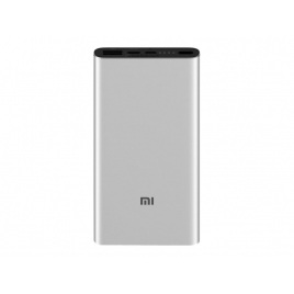 Bateria Externa Universal Xiaomi mi Power Bank 3 10.000MAH 2.4A USB Silver