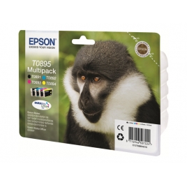 Cartucho Epson T0895 Multipack Stylus S20/Sx100/Sx105/Sx200/Sx205/Sx400/Sx405/Bx300f