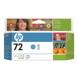 Cartucho HP 72 Cyan Desingnjet T1100/T1100ps