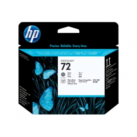 Cartucho HP 72 Grey Photo Black Designjet T1100,T1120,T1200, T1300,T2300,T610/20,T770/90