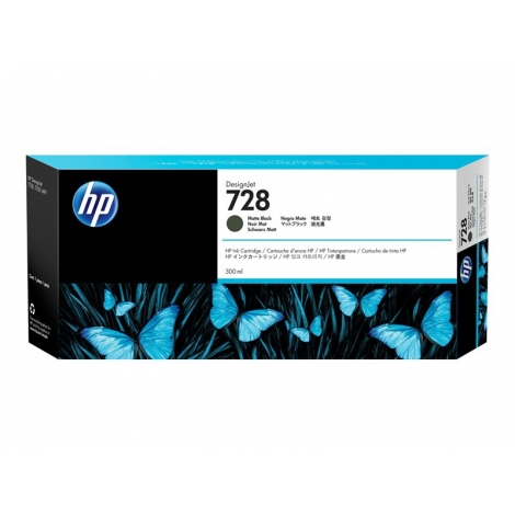 Cartucho HP 728 Black Matte Designjet T730 T830