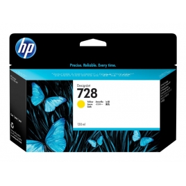 Cartucho HP 728 Yellow Designjet T730 T830