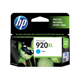 Cartucho HP 920XL Cyan Officejet 6000 6500 7000