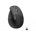 Mouse Logitech Vertical Wireless Lift for Business Graphite
