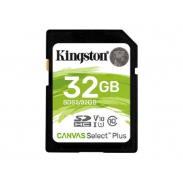 Memoria SD 32GB Kingston Class 10 V10 U1