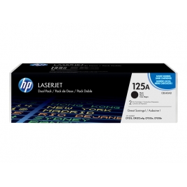Toner HP 125A Black Dualpack CP1215 CM1312 CP1515 CP1518 2X 2200 PAG