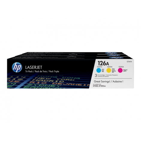 Toner HP 126A Multipack CP1025 3X 1000 PAG