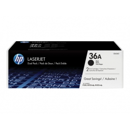 Toner HP 36A Black Dualpack P1505 M1120 M1522 2X 2000 PAG