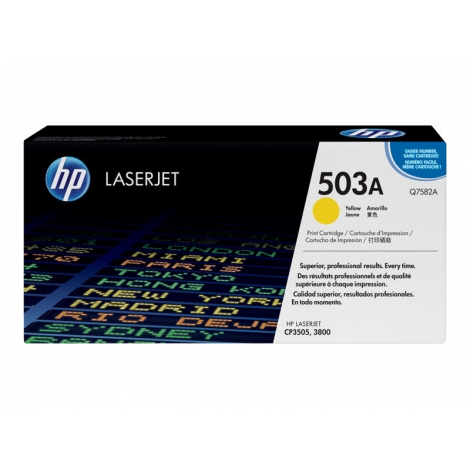 Toner HP 503A Yellow CP3505 3800 6000 PAG