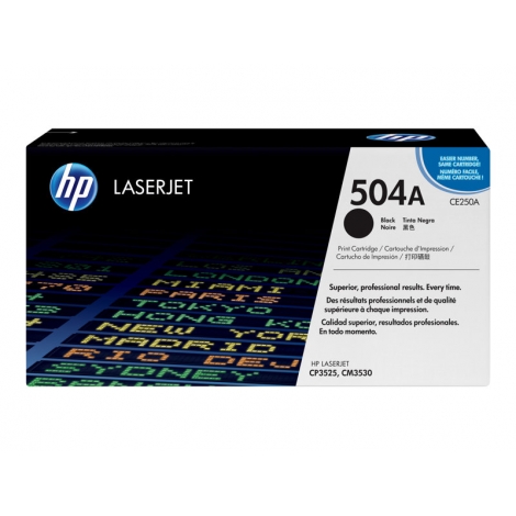Toner HP 504A Black CP3525 CM3530 5000 PAG