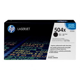 Toner HP 504X Black Gran Capacidad CP3525 CM3530 10500 PAG