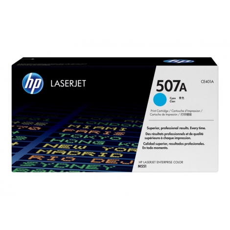 Toner HP 507A Cyan M551 6000 PAG