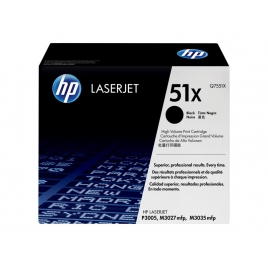 Toner HP 51X Black Gran Capacidad P3005 M3027 M3035 13000 PAG