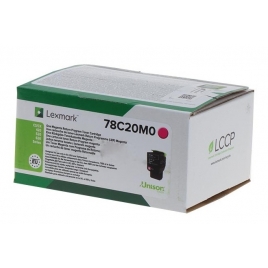 Toner Lexmark 78C20M0 Magenta CS421 CX421 CX522 1400 PAG