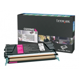 Toner Lexmark C5220S Magenta C522 C524 C530 C532 C534 3000 PAG Retornable
