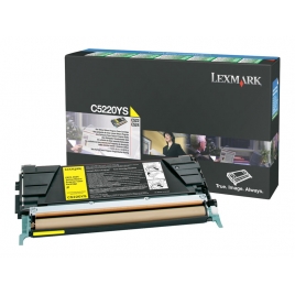 Toner Lexmark C5220S Yellow C522 C524 C530 C532 C534 3000 PAG Retornable