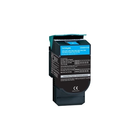 Toner Lexmark C540A Cyan C540 C543 C544 X543 X544 1000 PAG