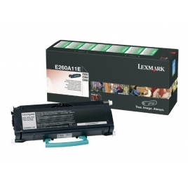 Toner Lexmark E260A11E Black E260 E360 E460 3500 PAG