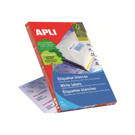 Caja Etiquetas 100H Apli 210X297 01281