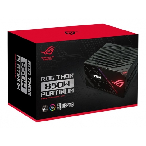 Fuente de Alimentacion ATX 850W Asus ROG Thor 850P PFC Activo 80+ Platinum Modular