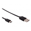 Cable Nilox USB Macho / USB-C Macho 1.8M Black