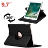 Funda Tablet Cool Rotate 360 Black para iPad AIR / AIR 2 / PRO  / iPad (5ª 6ª GEN)