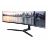 Monitor Samsung 34" Uwqhd C34h890wgu Curvo 3440X1440 4ms HDMI DP USB USB-C Reg Silver