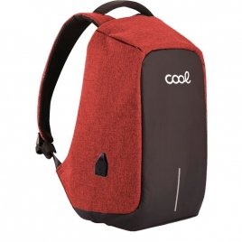 Mochila Portatil Cool 16" Memphis Black / red