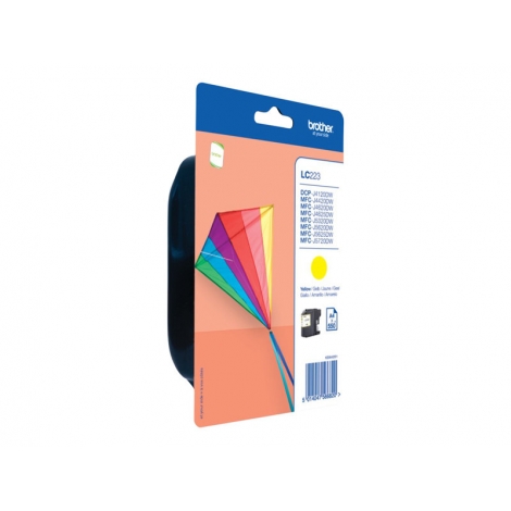 Cartucho Brother LC223 Yellow MFC J4420DW J4620DW J5320DW J5620DW J5625DW J5720DW