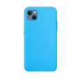 Funda Movil Back Cover HT Silicona Blue iPhone 14 Plus