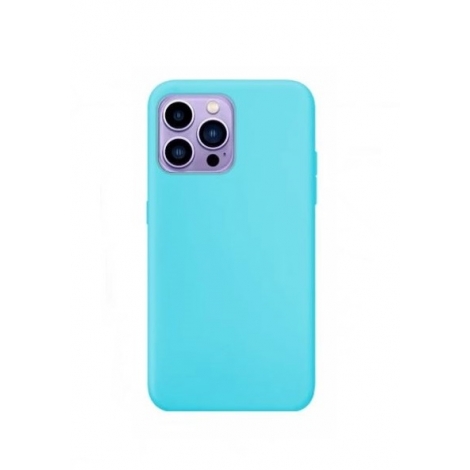Funda Movil Back Cover HT Silicona Turquesa iPhone 14 PRO