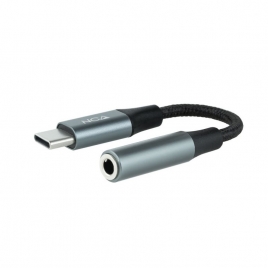 Adaptador Kablex USB-C Macho / Jack Hembra Silver