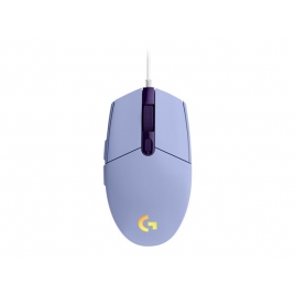 Mouse Logitech Gaming G203 Lightsync USB Lillac