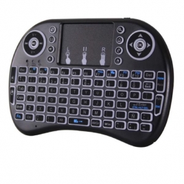 Teclado Nilox Wireless + Touchpad Nxwrx01 Mini Black