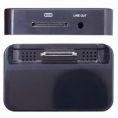 Base Dock HT Small Stand Black para iPhone 4
