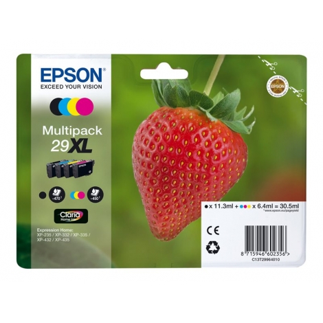 Cartucho Epson 29XL Multipack Expression Home XP-235 245 247