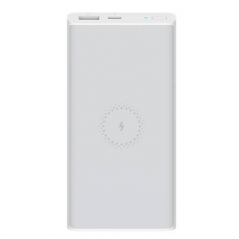 Bateria Externa Universal Xiaomi mi Wireless Power Bank 10.000MAH USB White