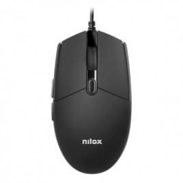 Mouse Nilox Optico 3200DPI USB Black