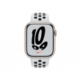 Apple Watch Nike Serie 7 GPS 45MM Starlight Aluminium + Correa Nike Sport Pure Platinum/Black