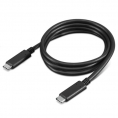 Cable Lenovo USB-C Macho / USB-C Macho 1M Black