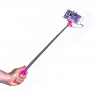 Soporte Selfie Celly Mini con Disparador Jack Pink