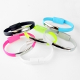 Cable HT USB / Micro USB Tipo Pulsera 0.2M Green