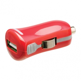 Cargador USB HT 5V 2.1A red para Coche